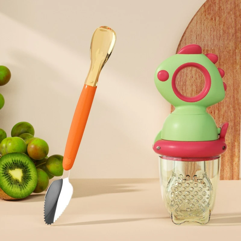 

Детская забавная сумка для фруктов и овощей, кормушка для фруктовых добавок, прорезыватель для детского сока, игрушка-пустышка, палочка для прорезывания зубов