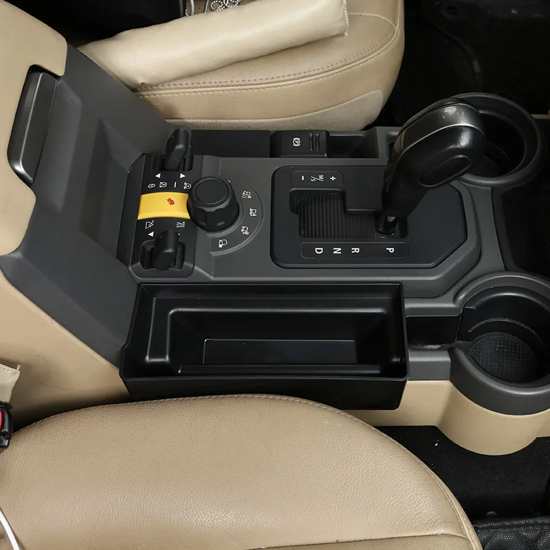 For Land rover Discovery 3 LR3 2004-2009 ABS Plastic Car Central Console Multifunction Storage Box Phone Tray Car Accessory