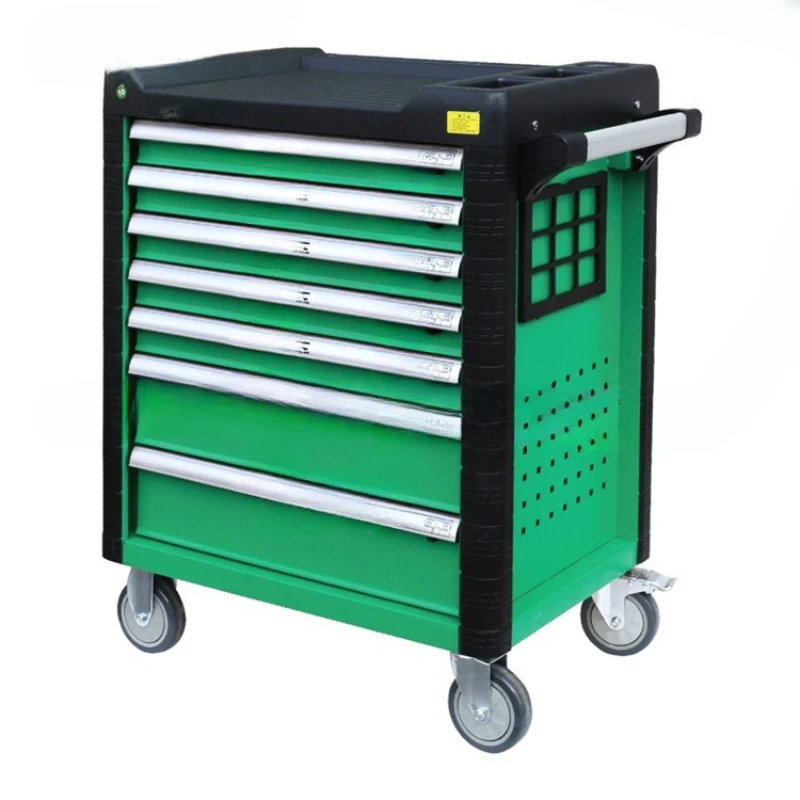Comprehensive tool cart set set drawer workbench workshop maintenance combination tool J