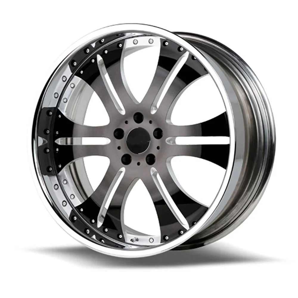 High-Quality Chrome Alloy Sport Wheels Rims Multi-Bolt Pattern Lightweight Luxury & Performance Fitment