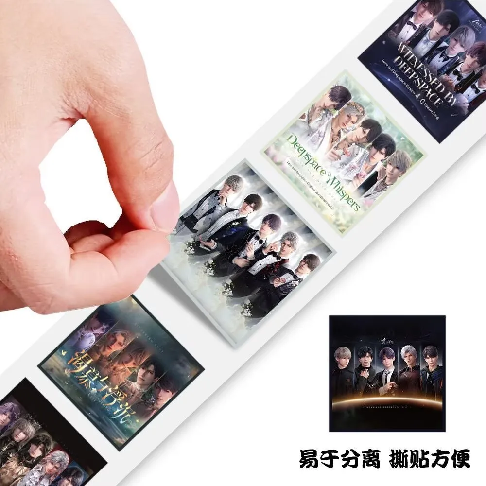 New [Love and Deep Space F5 Poster] Roll up stickers featuring Qin Che, Qi Yu, Caleb Sylus Rafayel Xavier  handsome appearance view 5