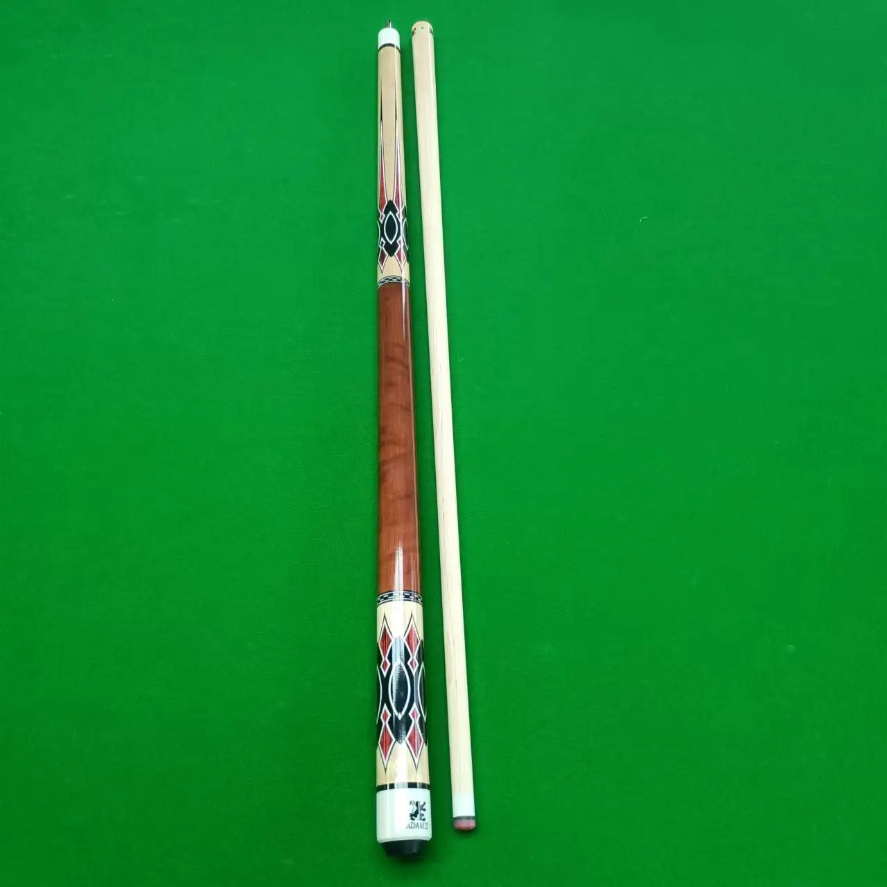 Professional 13MM Billiard Cue - High-Quality Maple Wood, Colorful Leather Tip,Flexible Handling, Perfect Balance for Exceptiona