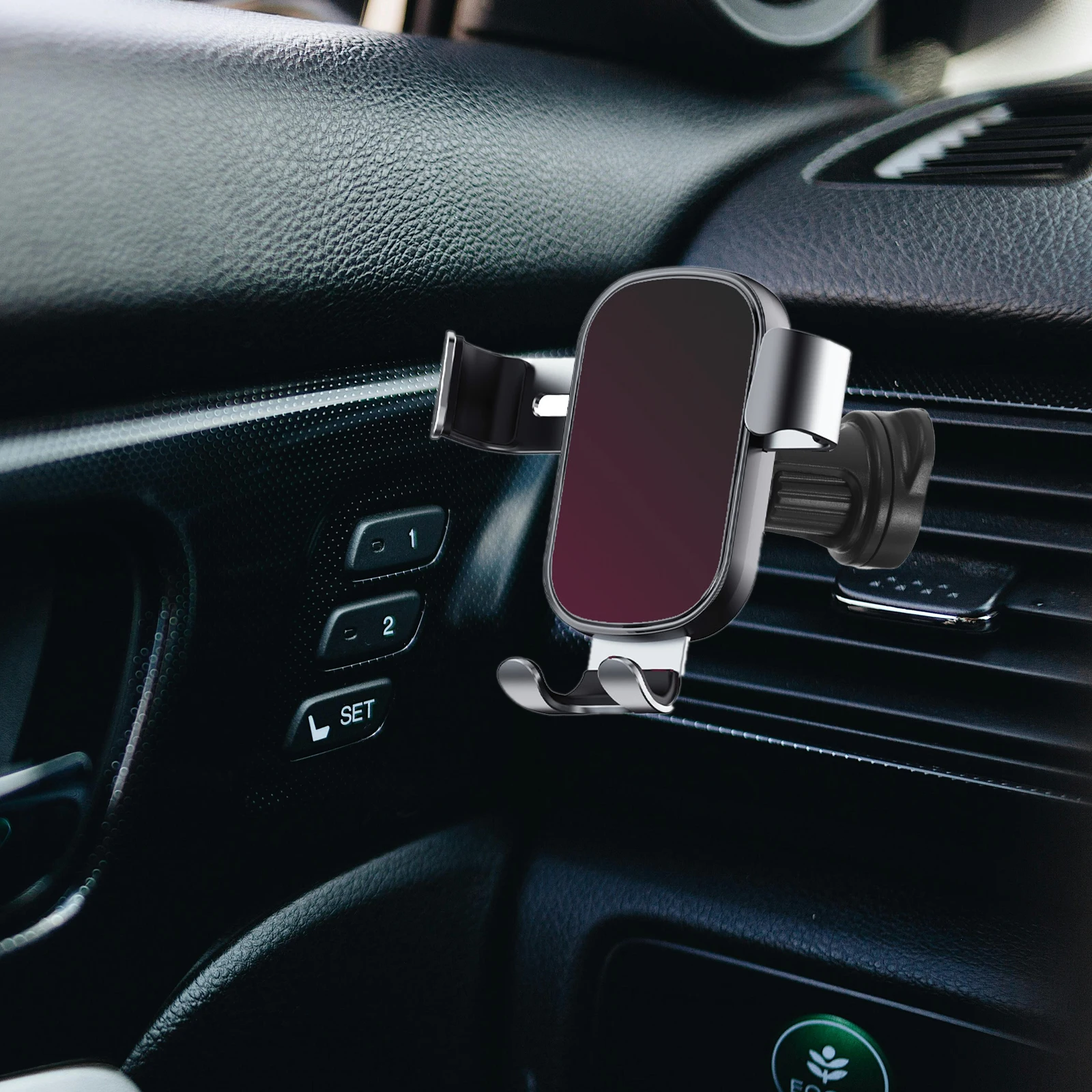 

Air Vent Car Phone Mount Base Universal Ball clip Spacesaving Design Easy Install for Clear Visibility Driving