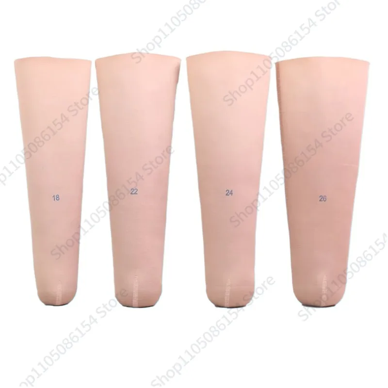 

Силиконовый чехол для протеза. Специальный гелевый чехол для голенишного протеза. Протезные носки для остаточной конечности.