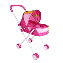 Babypop-kinderwagen toepasbaar voor poppen van 9-12 inch of 25-30 cm babypoppen kindermeisje
