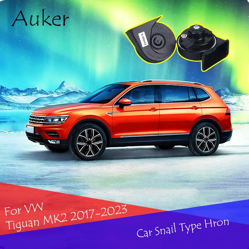 

Car Snail Horn Speakers Tweeter High Bass Waterproof Whistle For VW Tiguan MK2 2017-2023