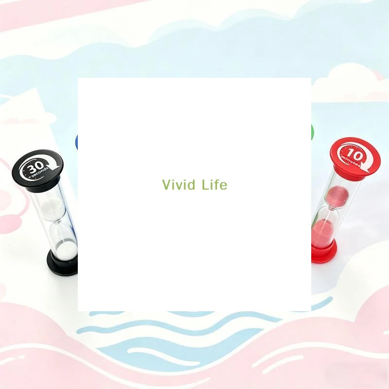 ~Practical Multiple Durations Sand Timer 1/2/3/5/10 Minutes 30 Second Timer Plastic Anti-fall Plastic Toy