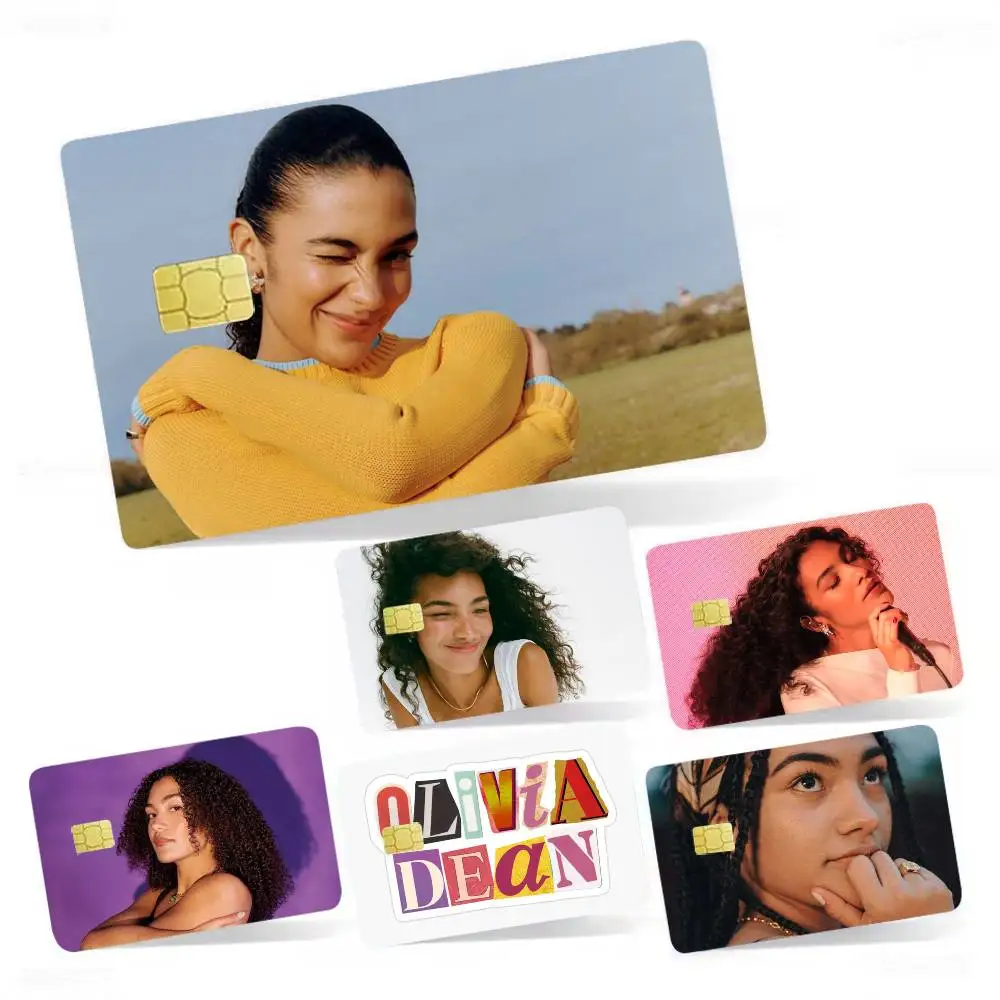 

O-Olivia Singer Dean 4pcs 1Set Film Skin for Debit Credit Bank Visa Card Decal Cover