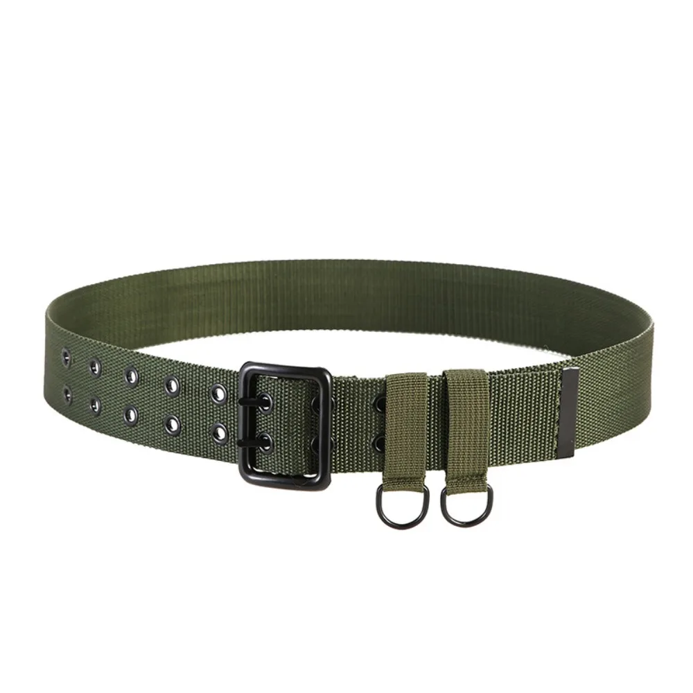 Men's Adjustable Nylon Braided Training Belt, Multifunctional
