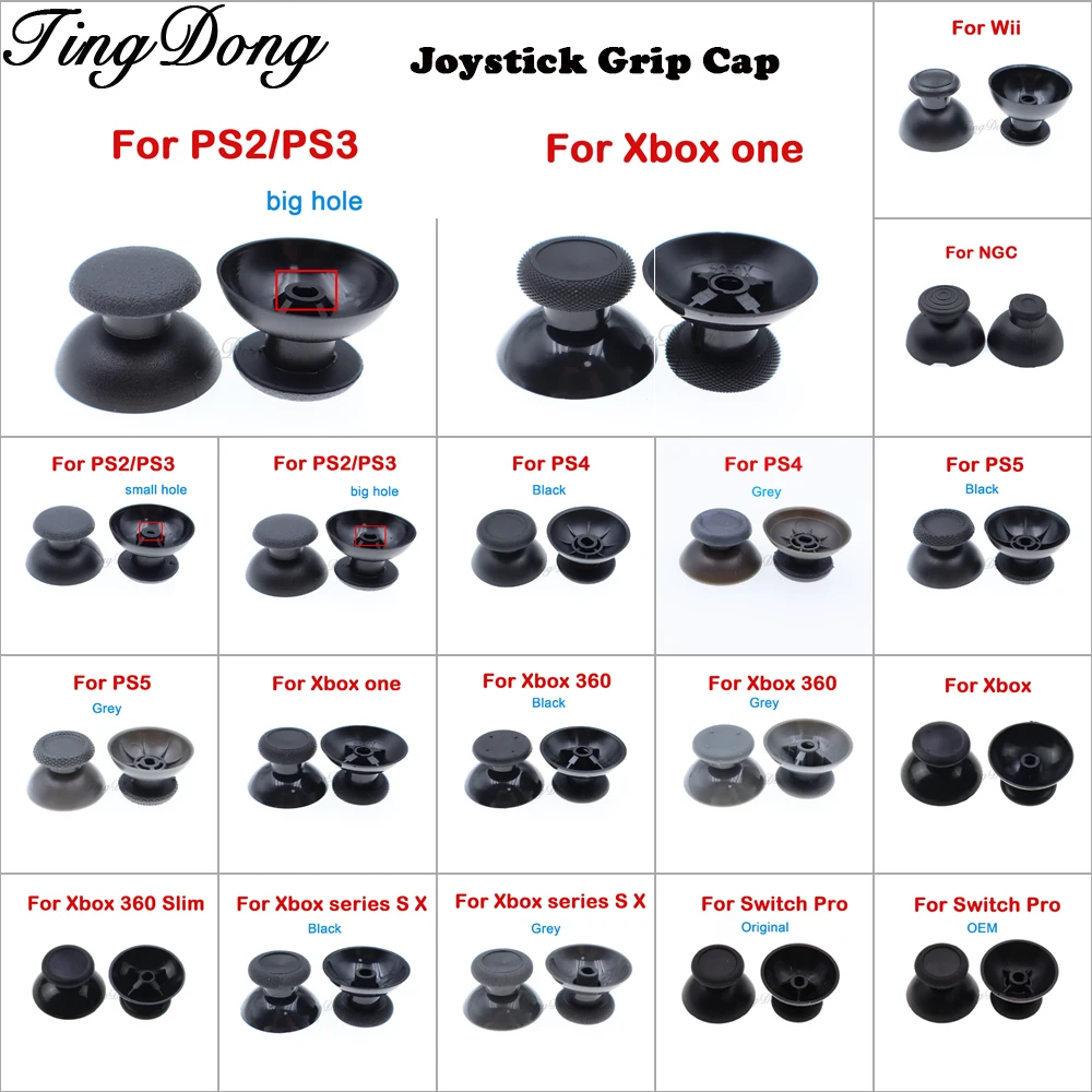 10Pcs=5Pair 3D Joys…