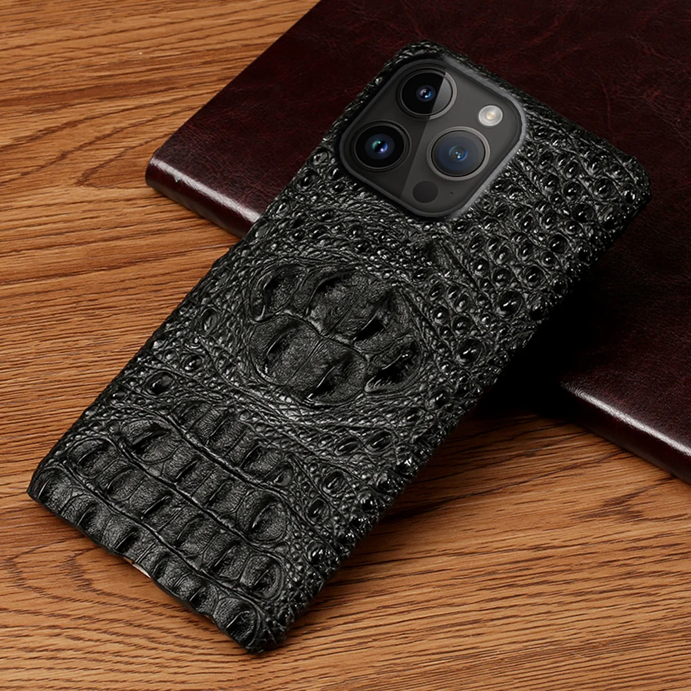 

Leather Luxury 3D Head Style Phone Case for iPhone 17 16 15 14 13 12 11 Pro Max Air 17Pro 16Pro 15 Plus 15Pro Back Cover