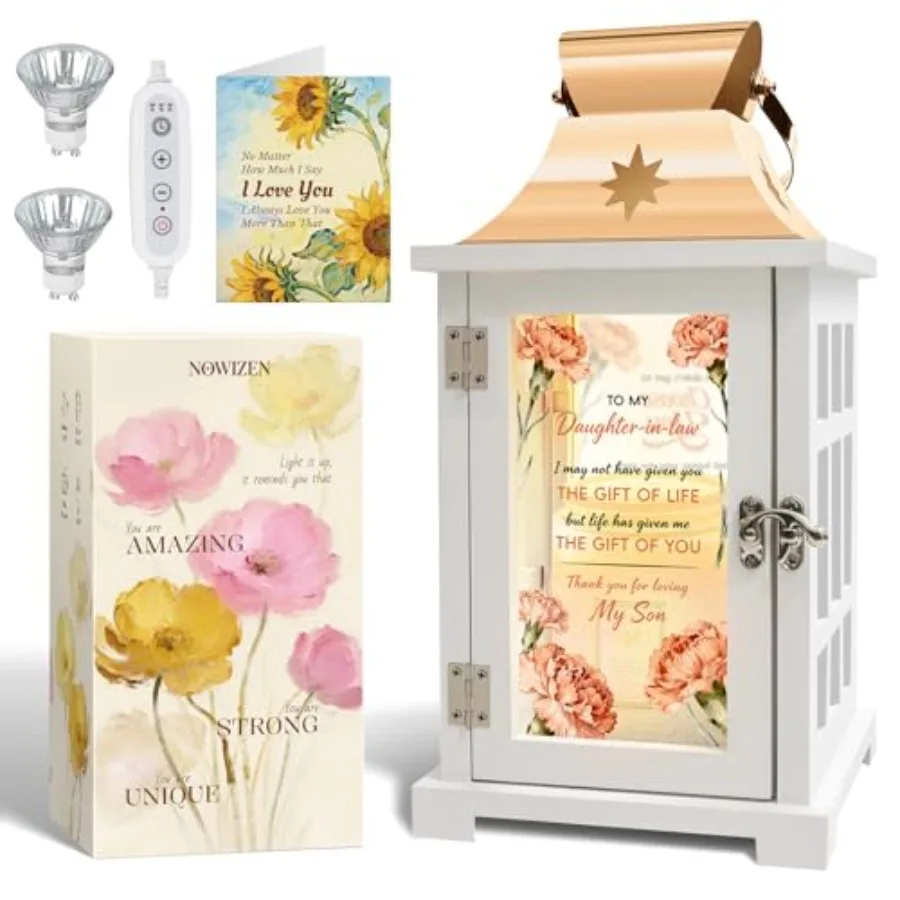 

Daughter in Law Mothers Day Candle Warmer Lamp Gift from Mother in Law to My Daughter in Law Surprise, Christmas, Birthday Gift