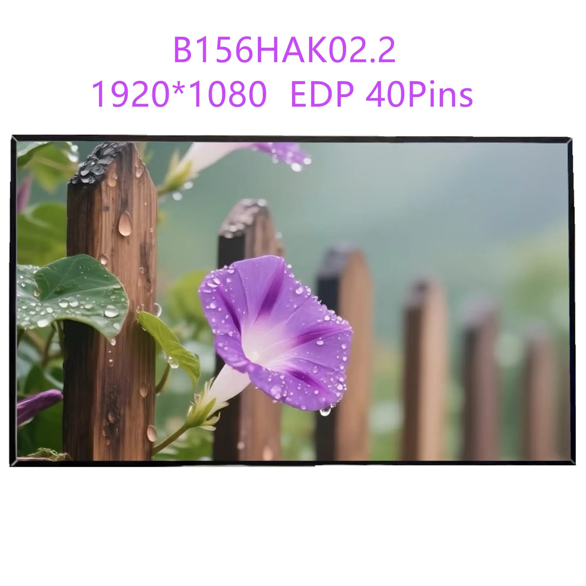 B156HAK02.2 15,6-дюймовая ЖК-панель с сенсорным экраном для ноутбука, 1920*1080 EDP, 40 контактов