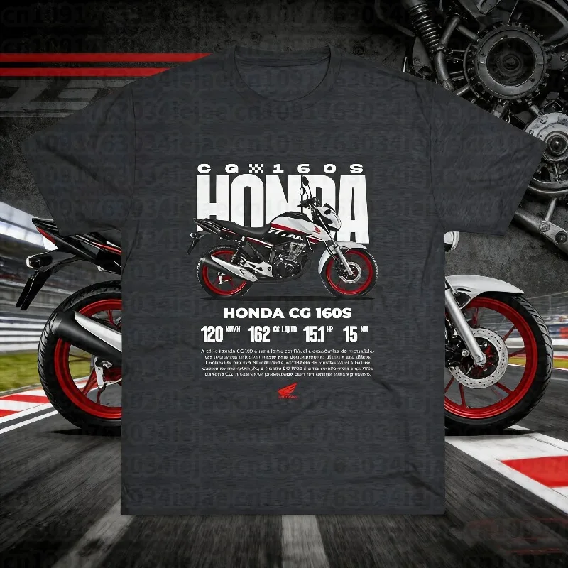 

Летняя футболка Honda Fashion Moto 2025-26 с графическим принтом, 100% хлопок, свободный крой, повседневная, удобная и дышащая