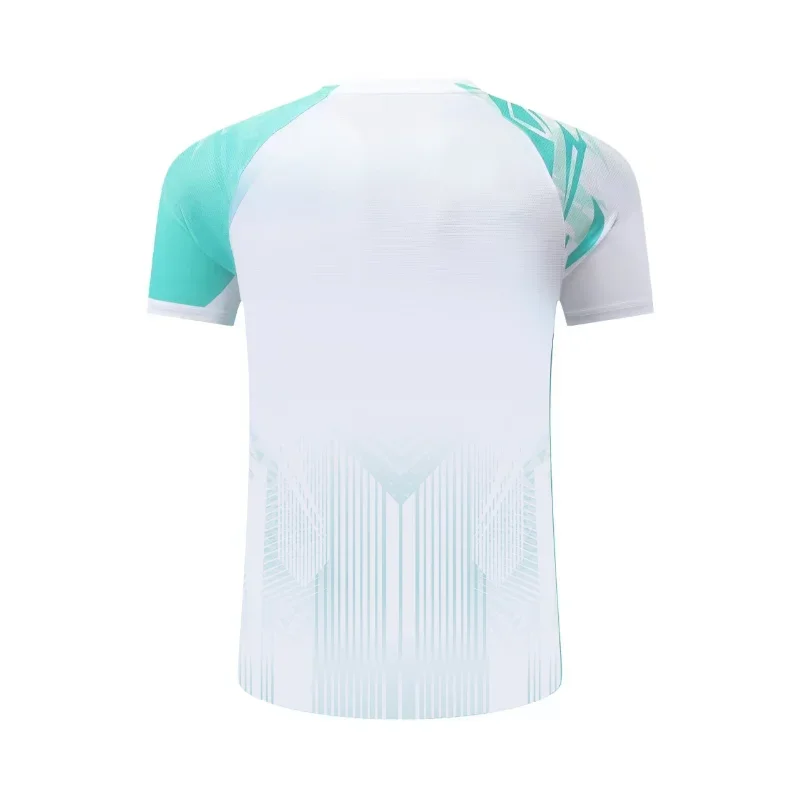 Nuevo para Victory, ropa de bádminton Tenni, Camiseta deportiva de manga corta, cómoda, transpirable, absorbente del sudor, Top fresco duradero