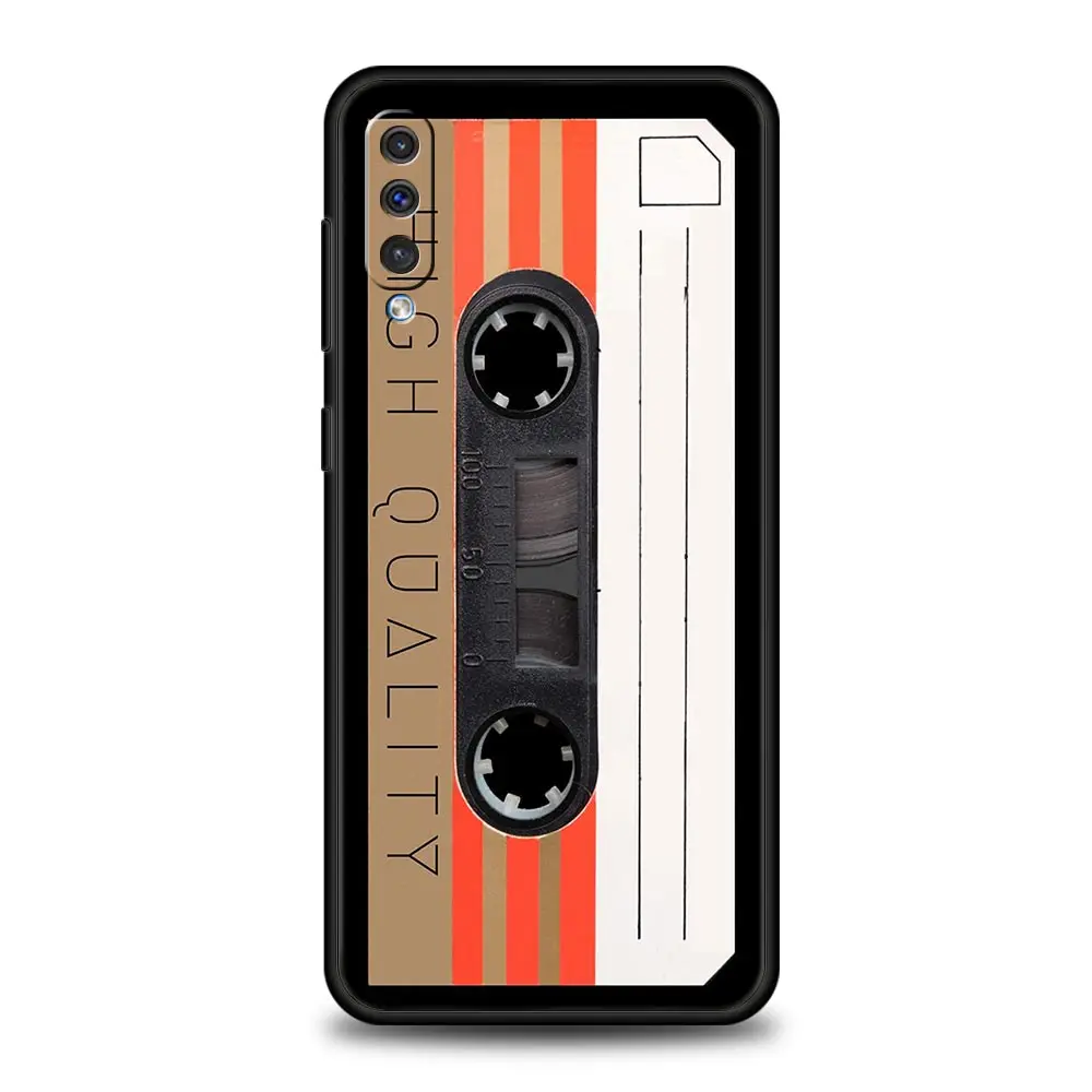 Vintage Camera Radio Tape Phone Case For Samsung Galaxy A52 A50 A70 A10 A30 A40 A20S A20E A02S A12 A22 A72 A42 A32 5G A04s Cover