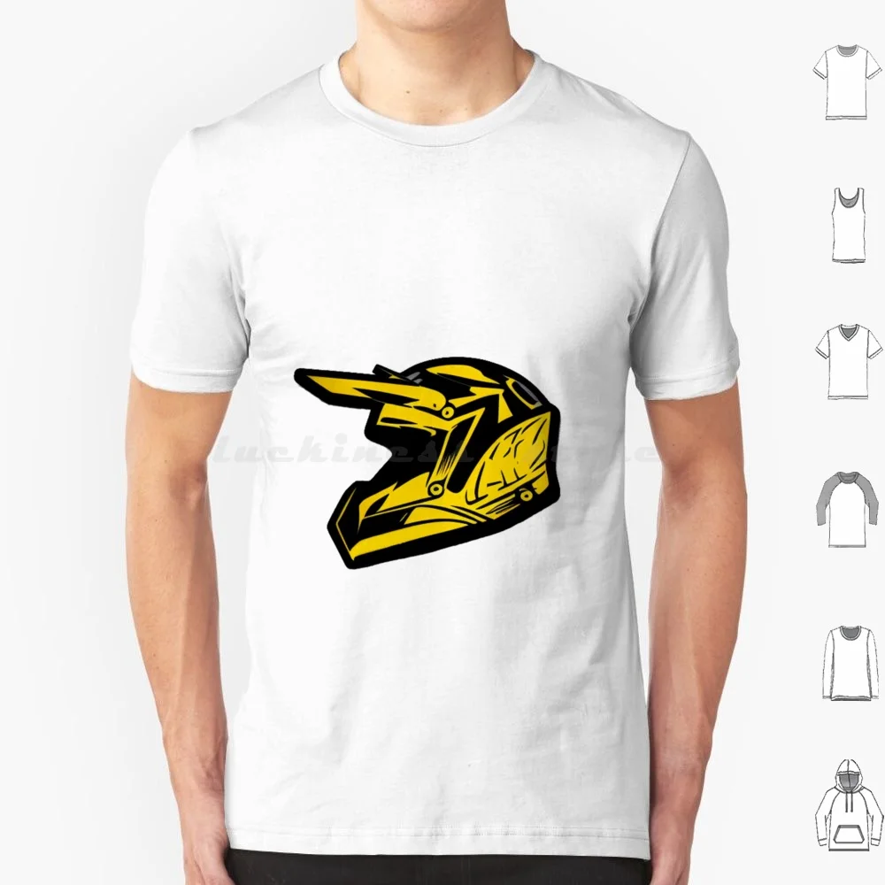 Yellow And Black Motorcycle Helmet , Motorcyclist , Riding A Motorbike T Shirt Men Women Kids 6Xl Yellow Black Gray Beautiful