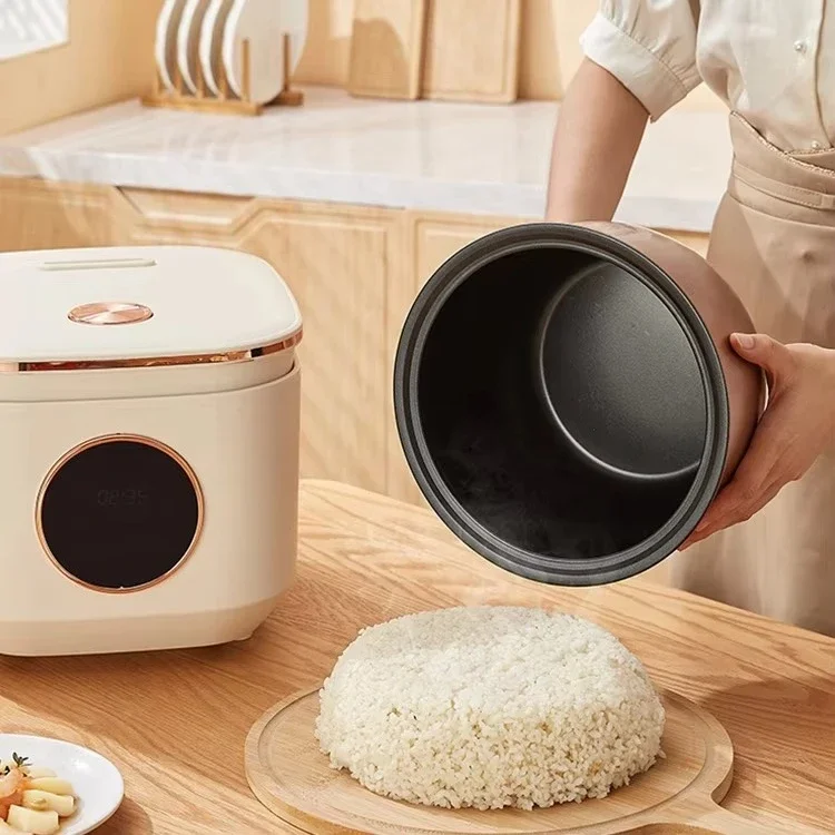 5 L Smart Food Cooke, Electric Multi Cooker Stainless Steel Steamer Multicooker Low Sugar Mini Rice Cooker
