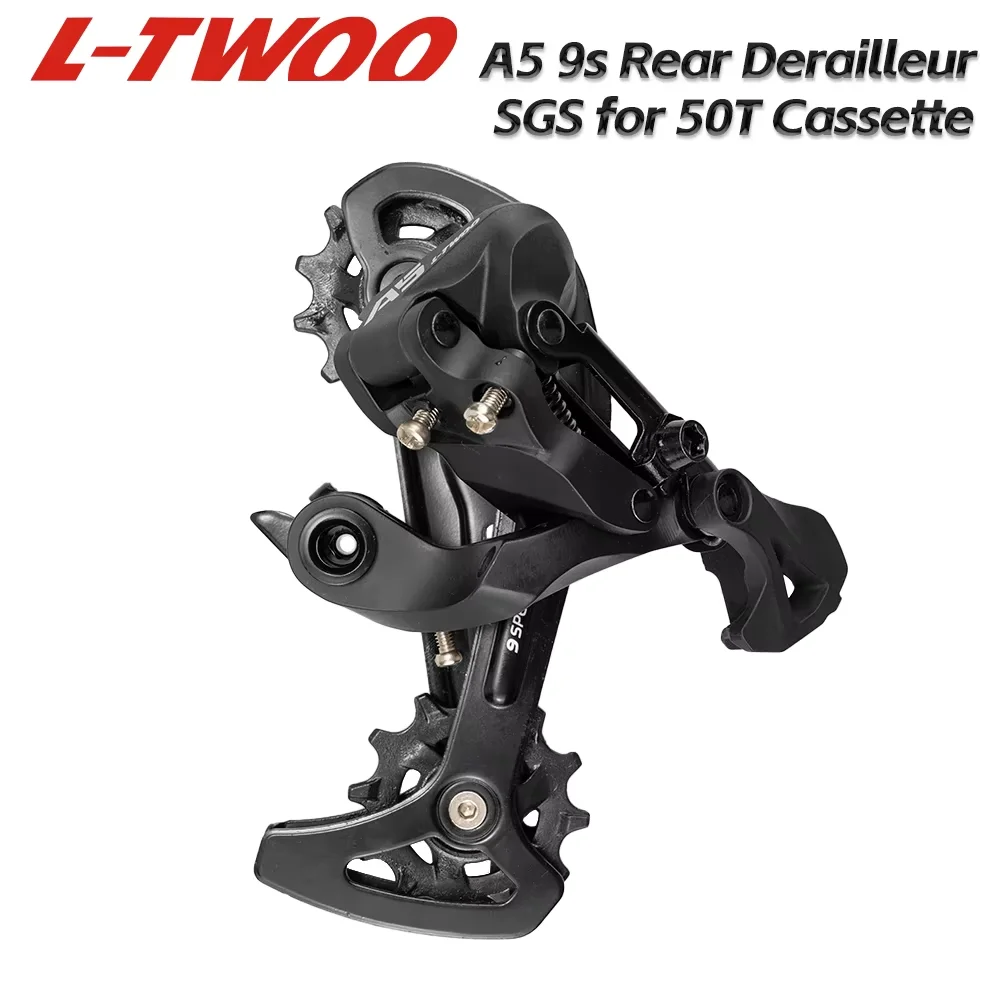 Derailleur traseiro LTWOO A5 9s, 3 × 9 velocidades compatível com cassete 50T, ALIVIO / ACERA