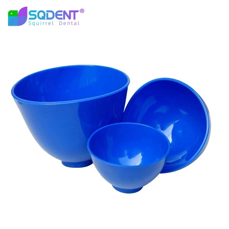 Dental Bowls Alginate Nonstick Flexible Rubber Dental Lab Mixing Bowls Tools For Home Supplies