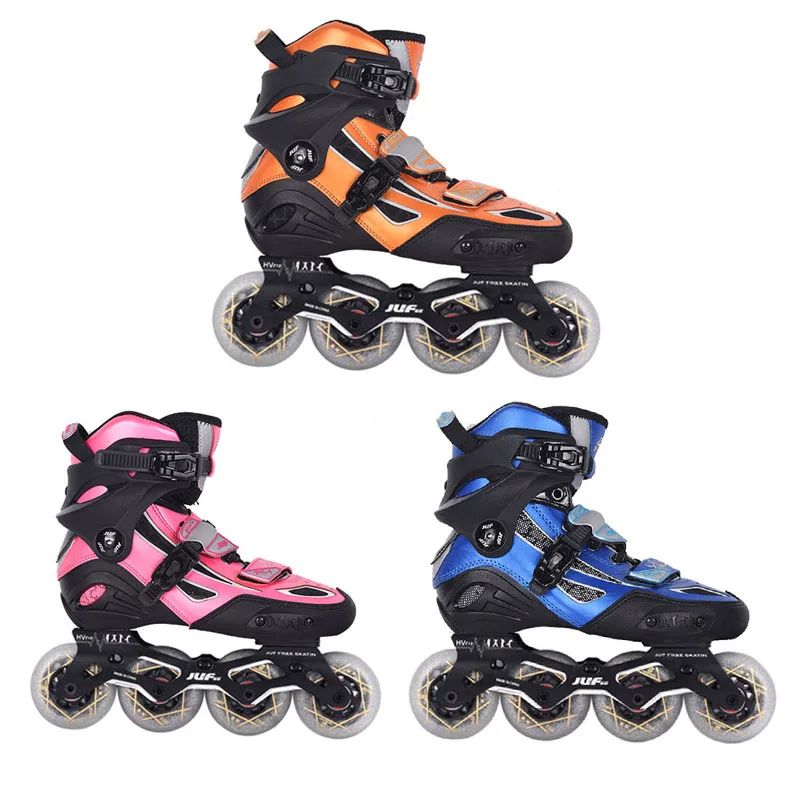 Original JU-F Multi-function Slalom Sliding Speed Inline Roller Skates Adult Kids FSK Urban Street Roller Skating Shoes Patines