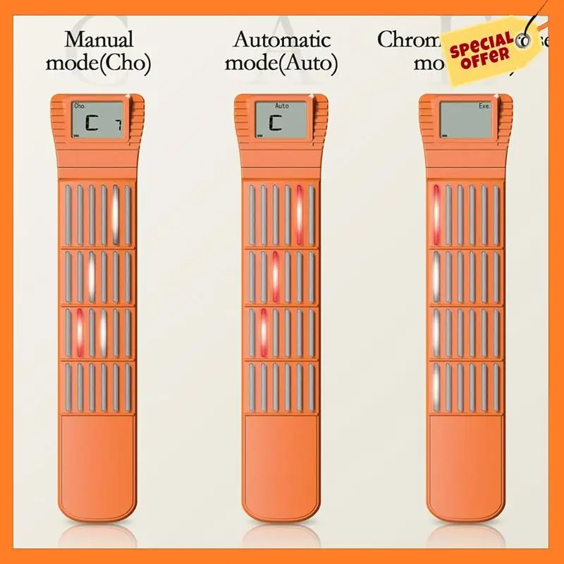 

AD08-Smart Pocket Guitar, Mini Chord Trainer With Rotatable Screen,For Guitar Beginners, Trainers And Travel