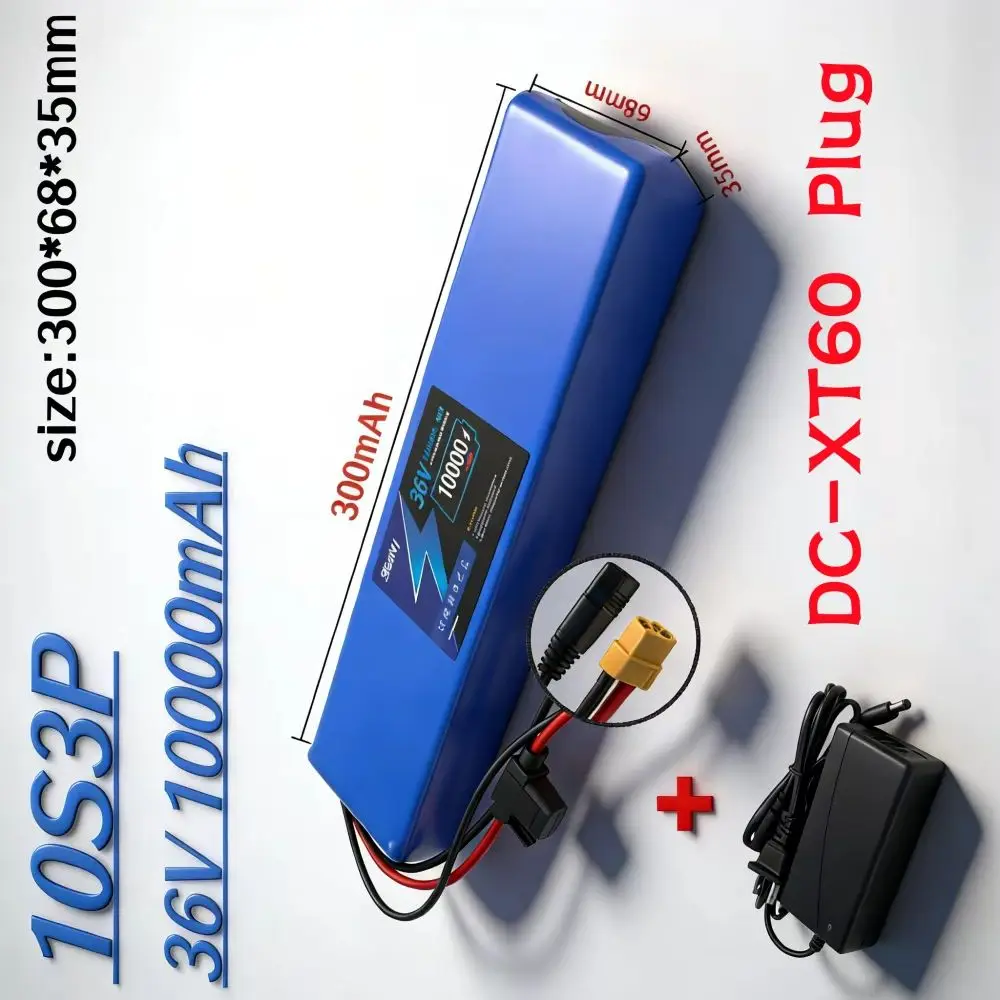 

NEW 10S3P 36V 10Ah Battery 18650 Lithium Ion Battery for auxiliary electric commuting, Electric Commuting Scooter battery pack.