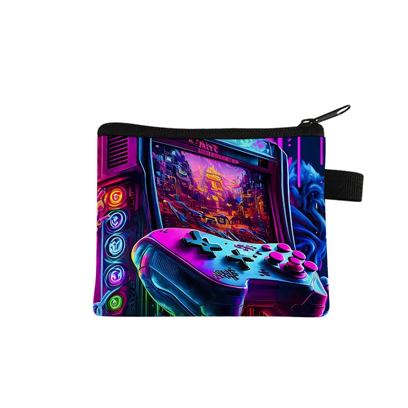 

Games Console Coin Purse Cute Purse for Boy/Girls Children Best Gifts 3D Cartoon Storage Bag Coin Walle