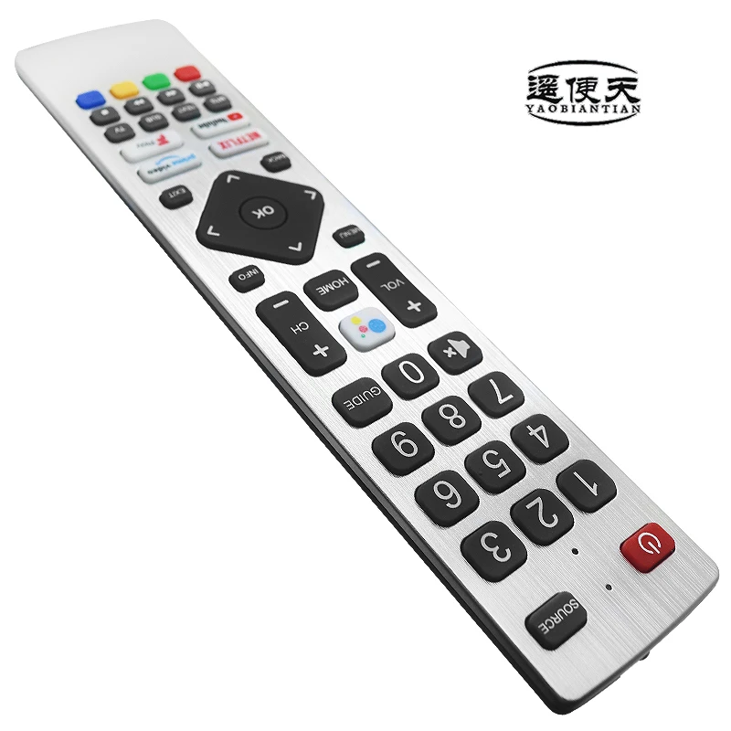 SHWRMC0133 Voice Remote Control for Sharp Aquos Smart TV, Compatible with Models: 40/50BL2EA, 40/50BL3EA, 40/50BL4EA, 40/50BL5EA