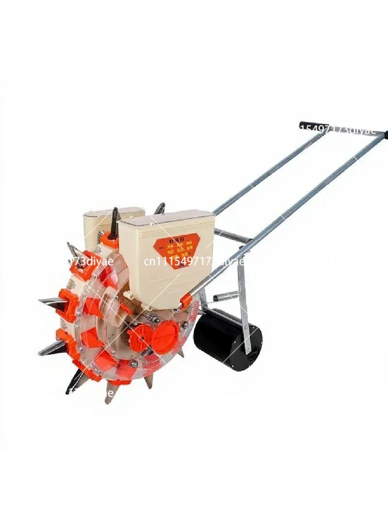 Drum Corn Seeder for Corn Peanut Soybean Vegetable Sowing, Fully Automatic Small Seeder Planter