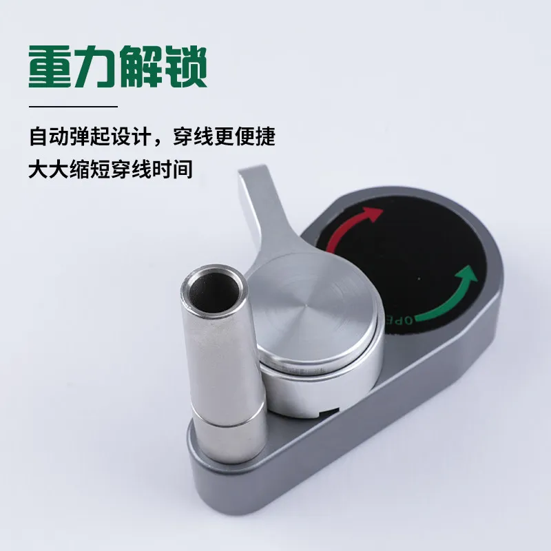 Large Button Gravity Base Badminton Cable Drawing Machine Accessories Threading Machine Binding Tool Threading Machine Base