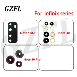 1Set For infinix Note 7 Lite Note 30 Note30 Pro Rear Back Camera Glass Lens Cover With Ahesive Sticker