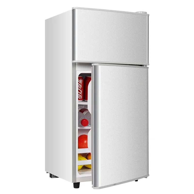 BCD-58 Doppeltür Kühlschrank direkte Kühlung täglichen Gebrauch 110V 60hz R600a/R134a Top Kühlschrank