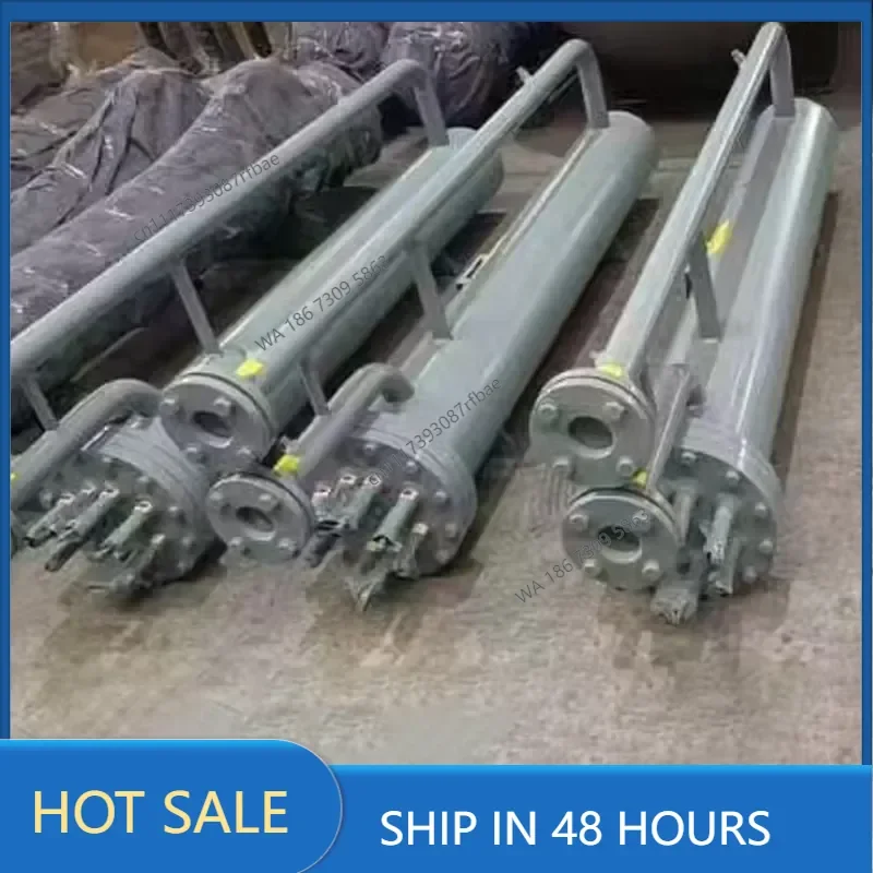 modular shell tube heat exchanger for AC systems stainless steel high pressure