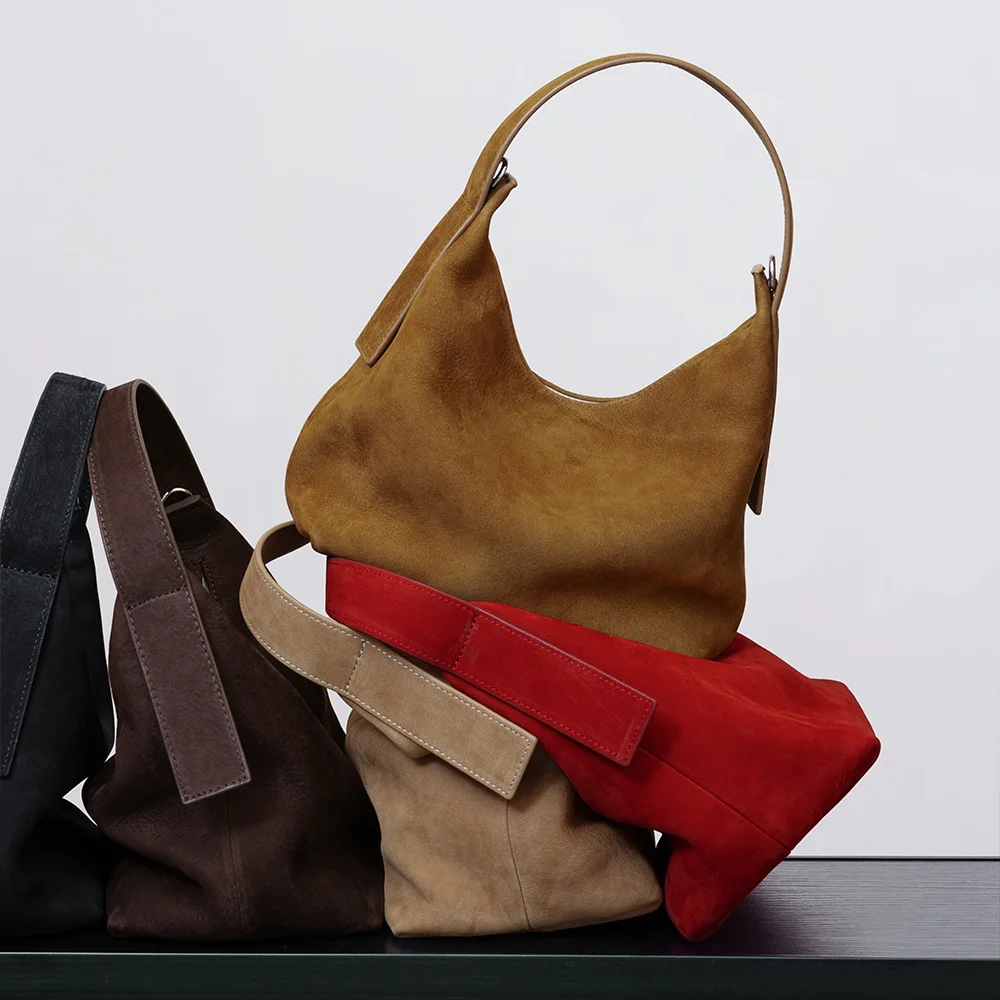 2026 عالي اللمعان جلد البقر حقيبة كتف واحدة علب الاغذية Crossbody جلد طبيعي المرأة حقيبة يد للسيدات مصمم حقيبة فخمة #3