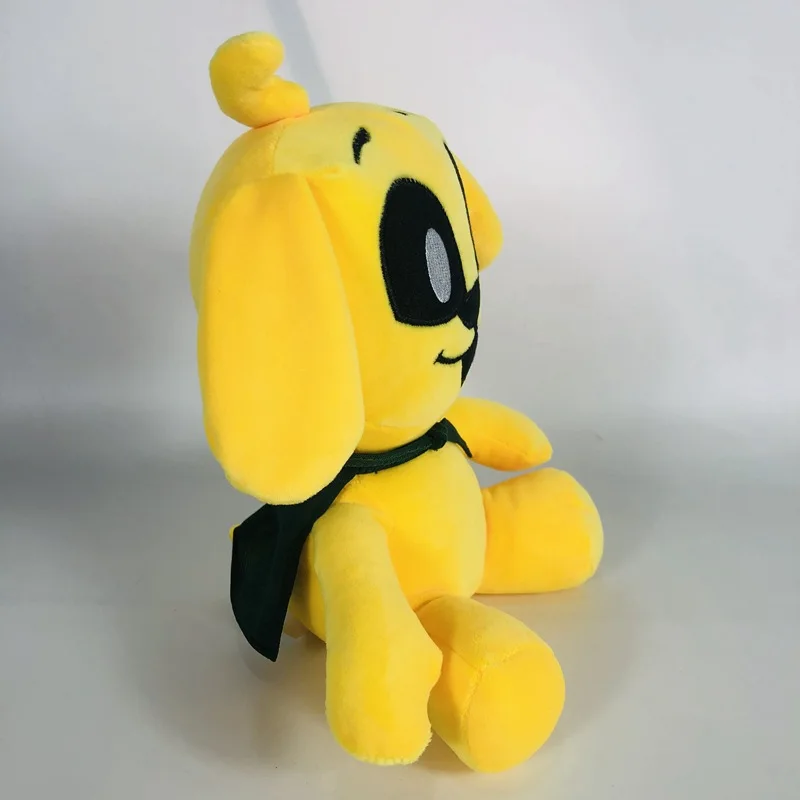 Mainan boneka anjing kuning miricrack Minecraft