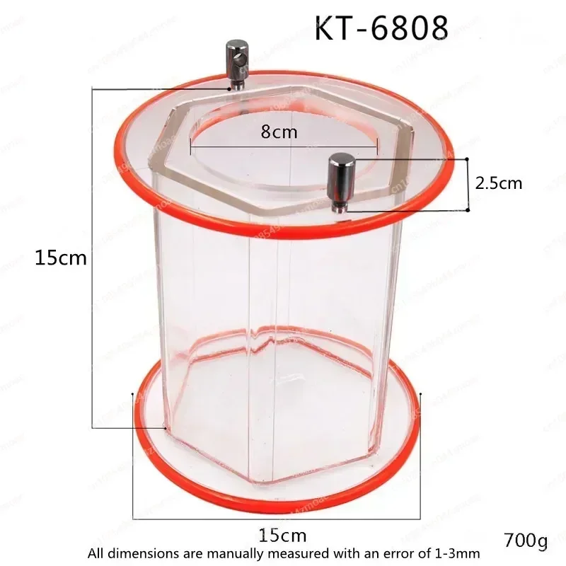 Capacity 3 kg Rotary Drum/bucket For KT-6808 Tumbler For Polishing Machine, Jewelry Polishing Barrel