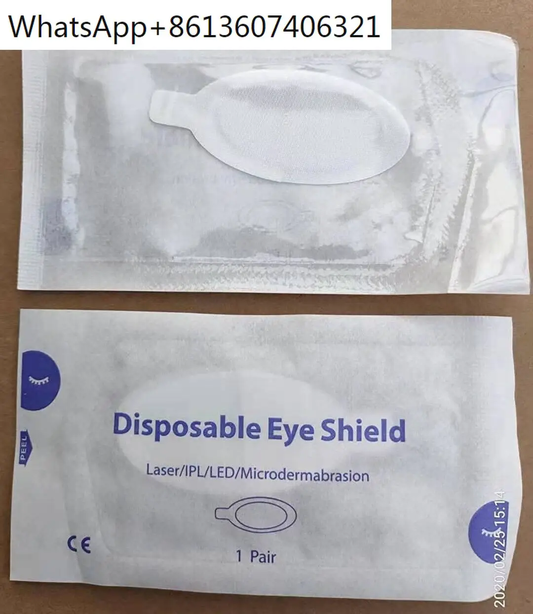 Protector ocular desechable para invitados de belleza, protección ocular, 190nm-11000nm OD7
