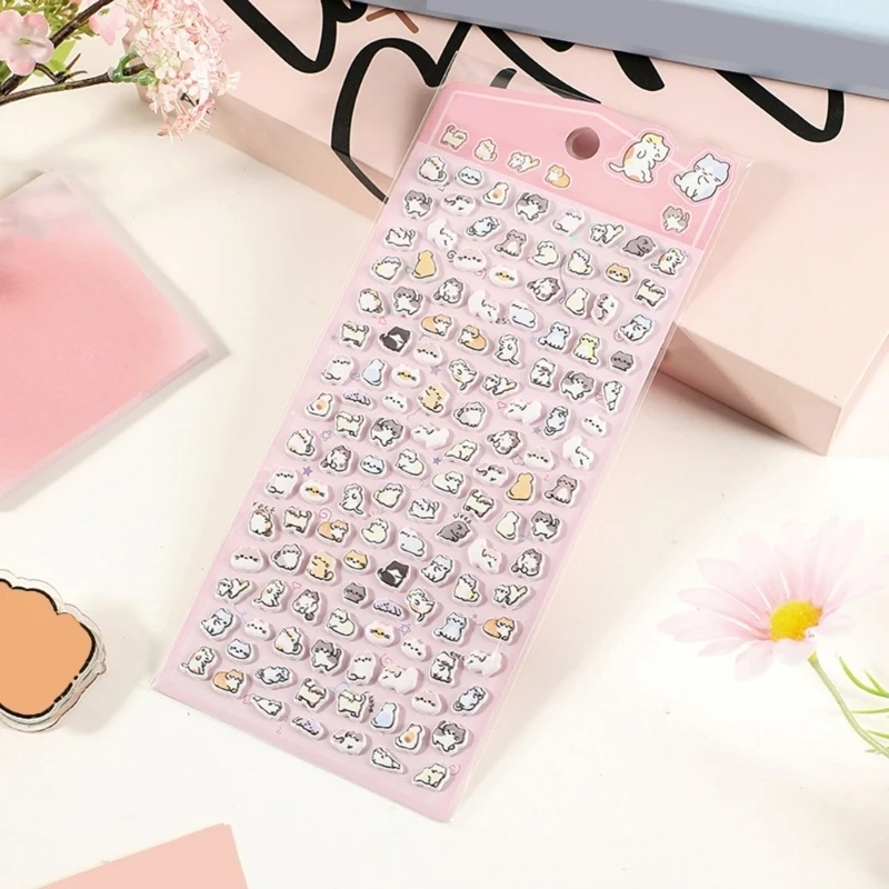 Y2GD Handcraft Sticker Reusable Tiny Patches for Water Bottle, Notebook, Scrapbooking