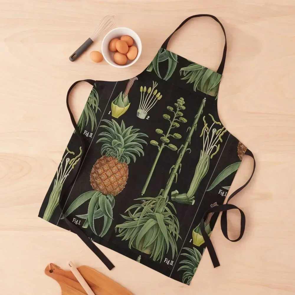 

Botanical Pineapple Apron Kids Children'S For Kitchen Women christmas kitchen Apron