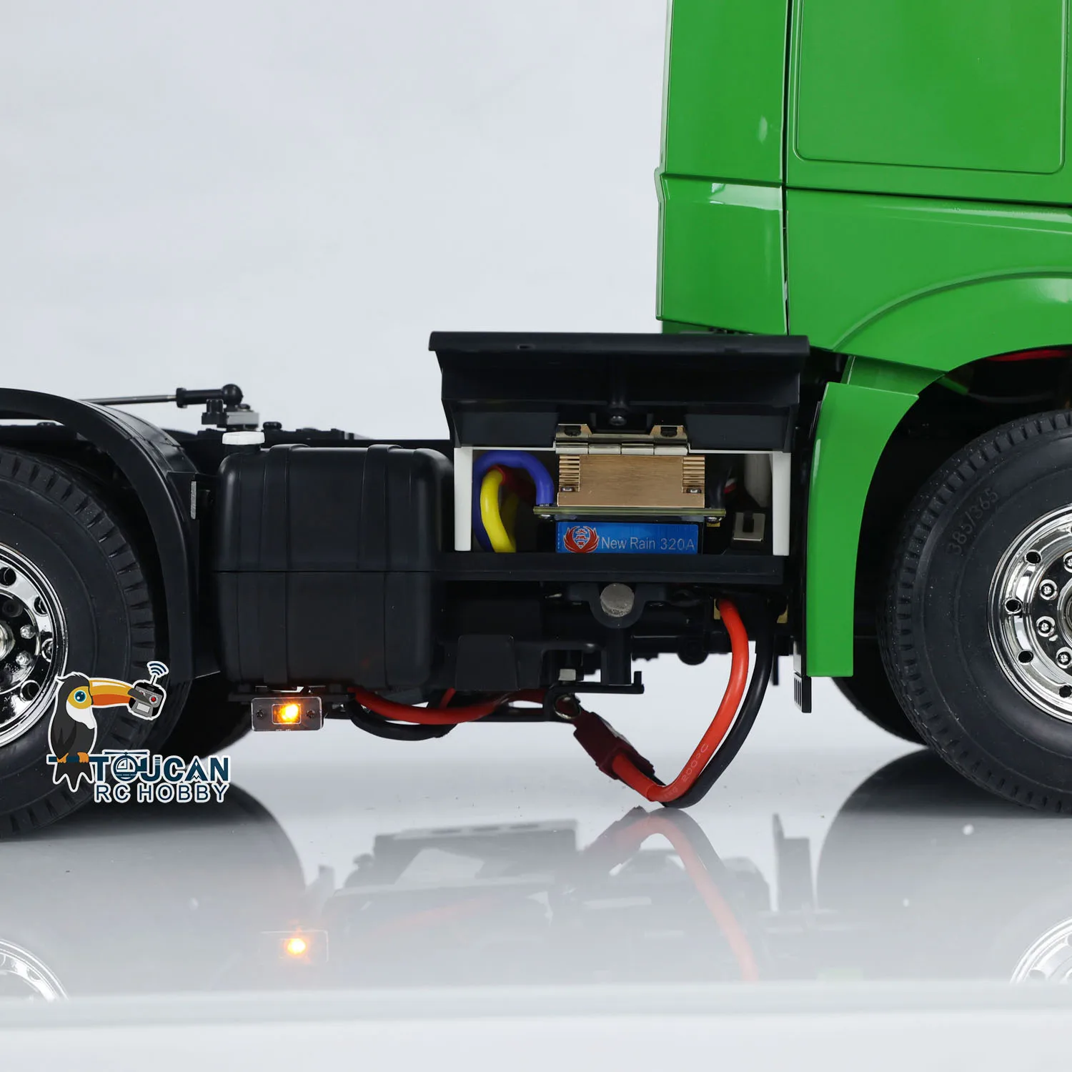 

1/14 RC Tractor Truck 6x4 3363 Remote Control Lorry RTR Model ST8 Radio Battery Sound Light System Painted Assembled Toy Model