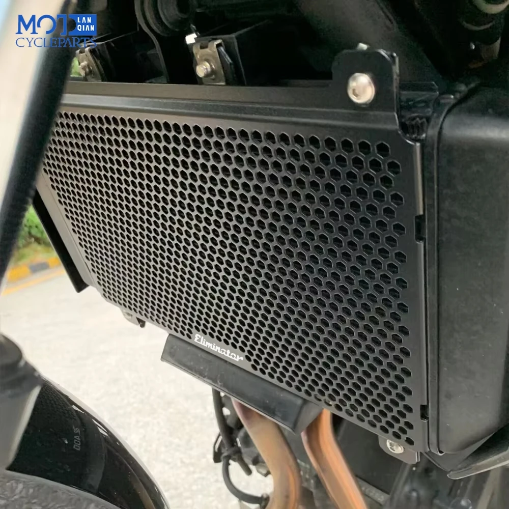 For Kawasaki Z500 Ninja500 Z Ninja500 SE ABS Eliminator 400 450 2024 2025 Motorcycle Radiator Guard Protector Grille Cover Parts