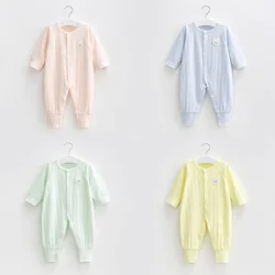 Baby Clothing Spring Autumn Summer Long Sleeve Thin Baby Romper Spring Dress Boys and Girls Bodysuit