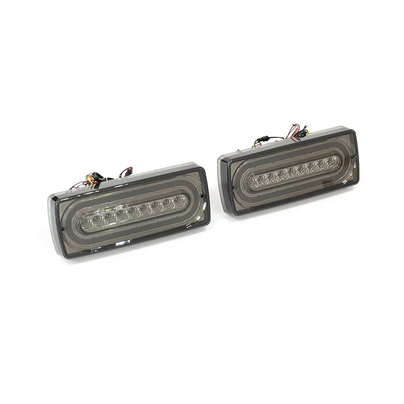 Nuevo diseño de piezas de coche, luz trasera de Color rojo y negro para Benz Clase G W463 2000-2015y