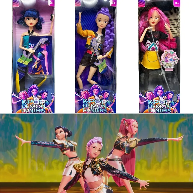 

2025 Demon Hunters Hot selling Vinyl Toy Rumi Mira zoey fashion Characters vinyl premium ornaments collection for Fans collect