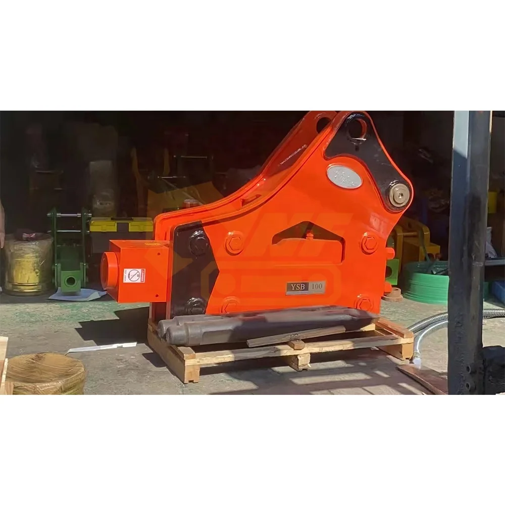 หัวเจาะคอนกรีตไฮดรอลิก SP400 สำหรับรถขุด ตัดเสาเข็ม เครื่องจักรก่อสร้าง