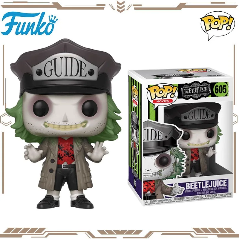 

Funko POP Original Genuine Beetlejuice 605 Action Figure Toys for Boys Girls Gift Collectible Model Ornaments