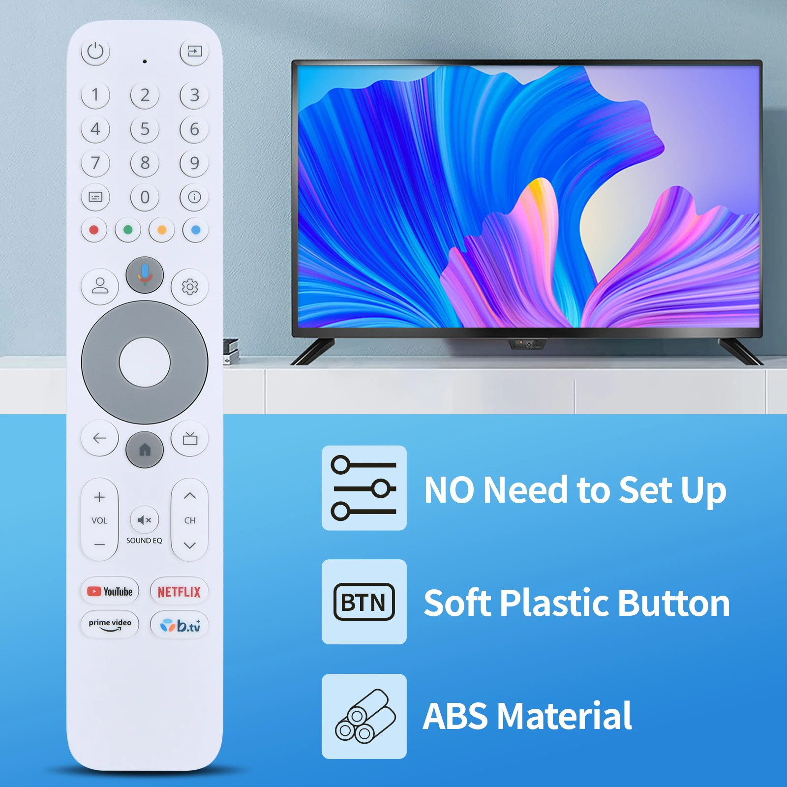 جهاز تحكم عن بعد بديل جديد لجهاز BBOX MAG Smart TV B.TV+