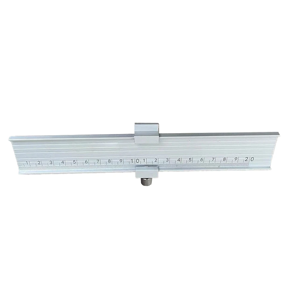 For Home Improvement Marking Gauge Adjustable Knob Adjustable Aluminum Marking Ruler Adjustable Gauge Aluminum Construction