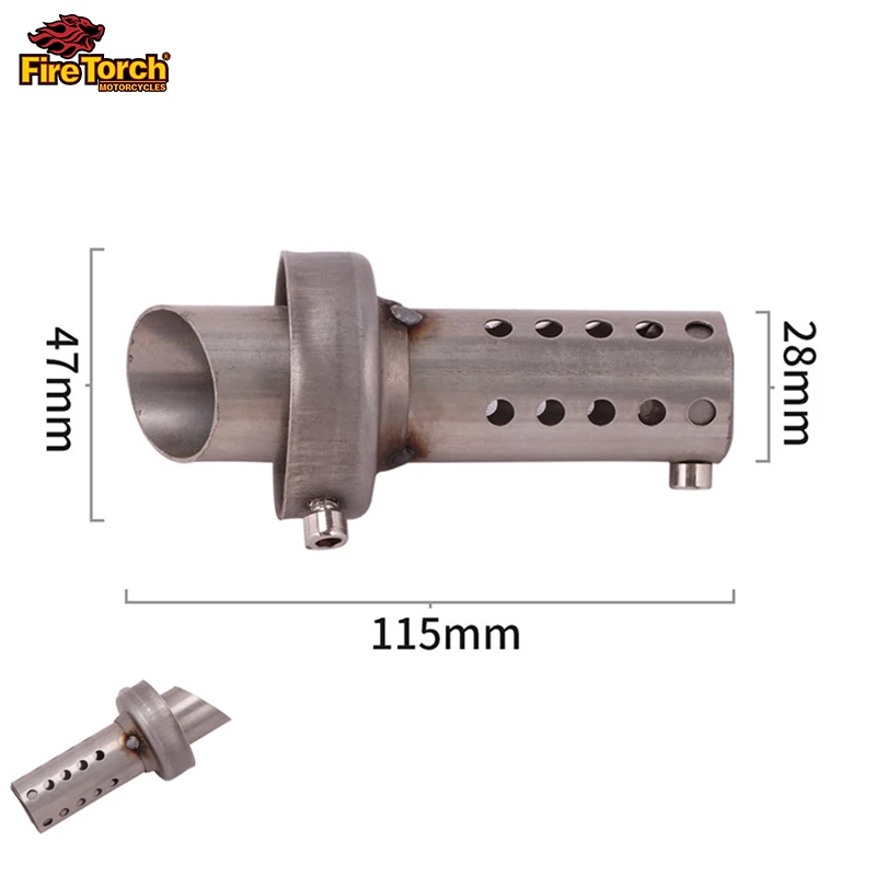 47 MM Motorcycle Removable DB killer for Exhaust Muffler Espace Moto Silencer Special motorcycle exhaust pipe model